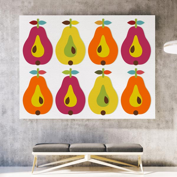 Pears Baby Art Print On Canvas