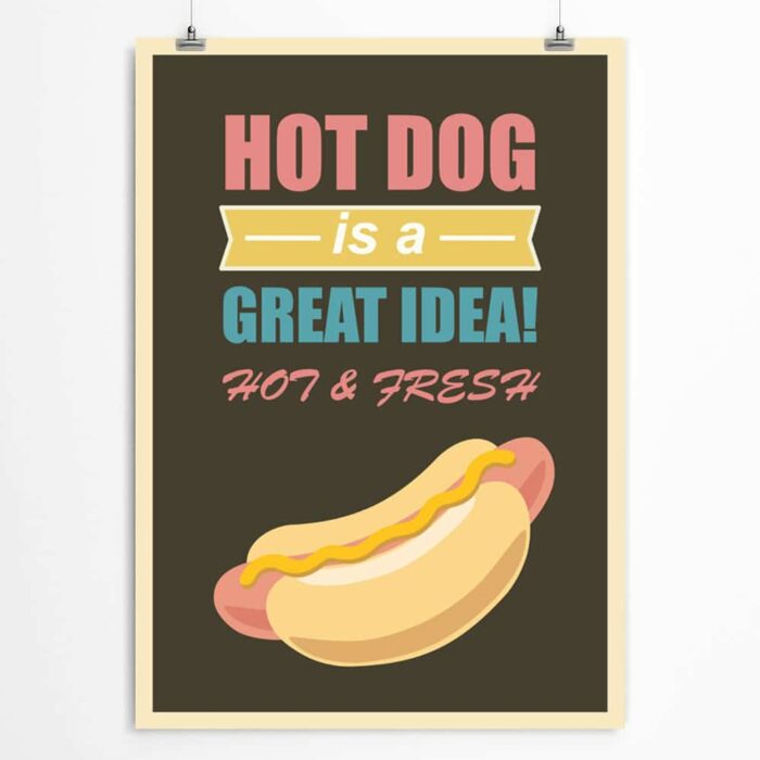 Hot Dog Art