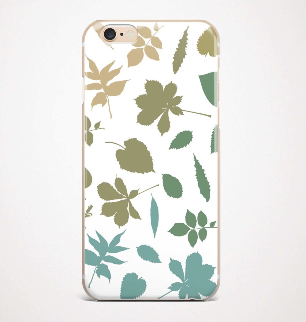 leaf seamless phone case