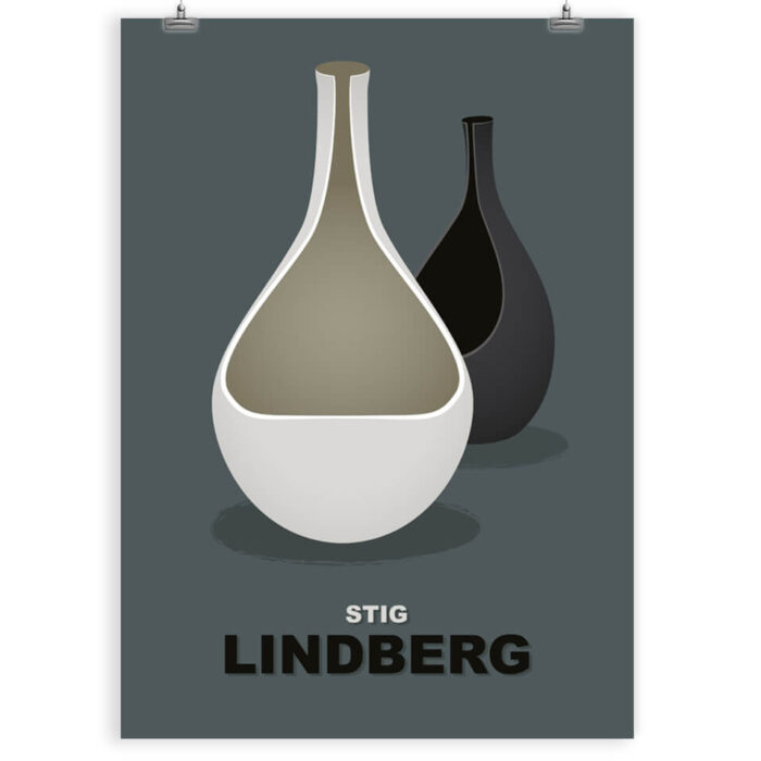 Stig Lindberg Design Poster