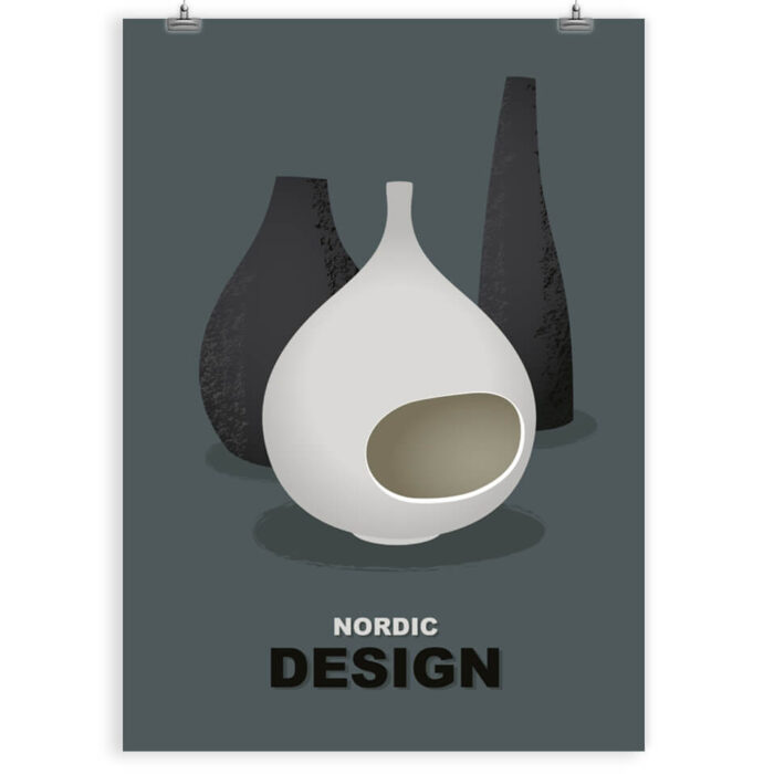 Nordic Art Poster