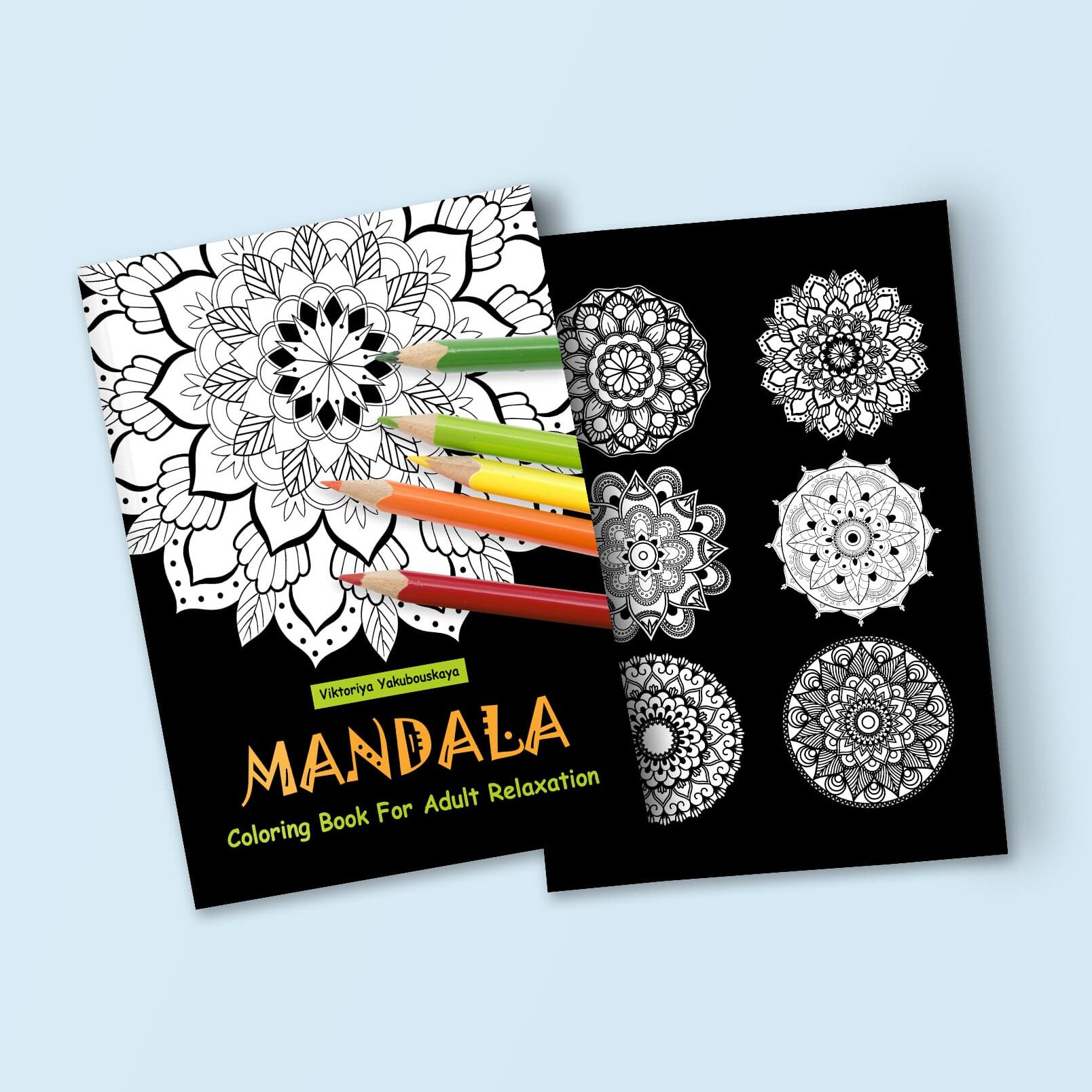 Mandala Coloring Book For Adults Relaxation - ReStyleGraphic