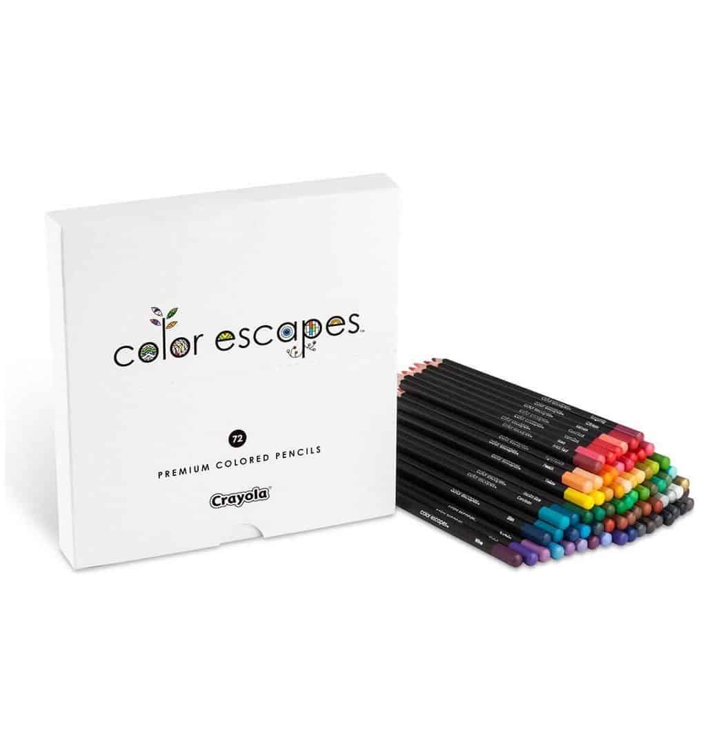 Crayola Color Escapes Colored Pencils - - Best Supplies For Adult Coloring Blog