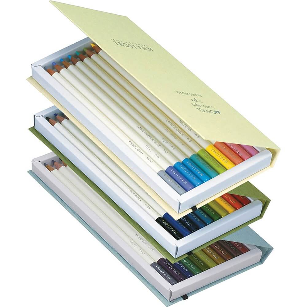 Adult Coloring Book Collection 2 color books + 10 Colored Pencils