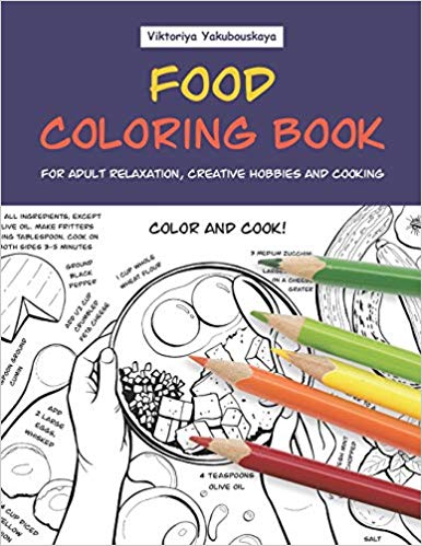 Food Coloring Book For Adult Relaxation