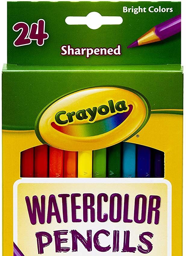 Crayola 24ct Watercolor Colored Pencils