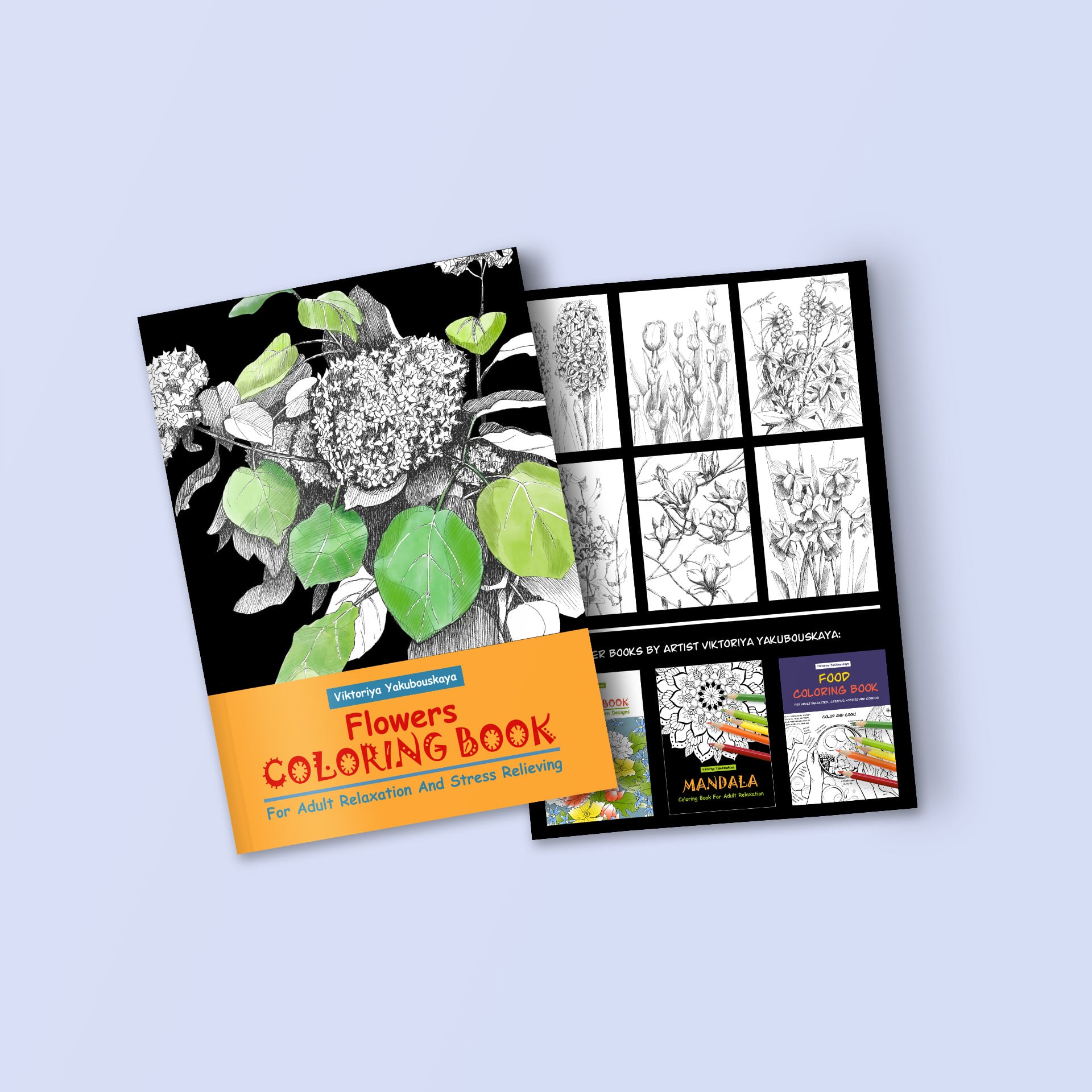 Download Grayscale Floral Coloring Book Restylegraphic
