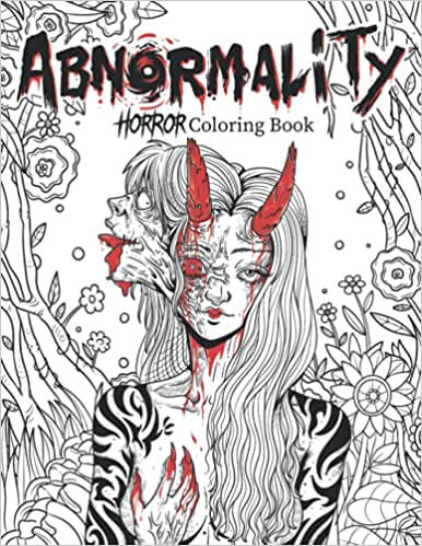 Abnormality: Horror Coloring Book for Adults