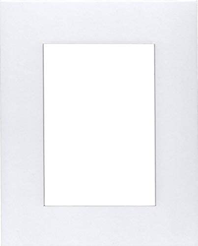 Pack of (2) 20x24 Acid Free White Core Picture Mats Cut for 16x20 Pictures in White