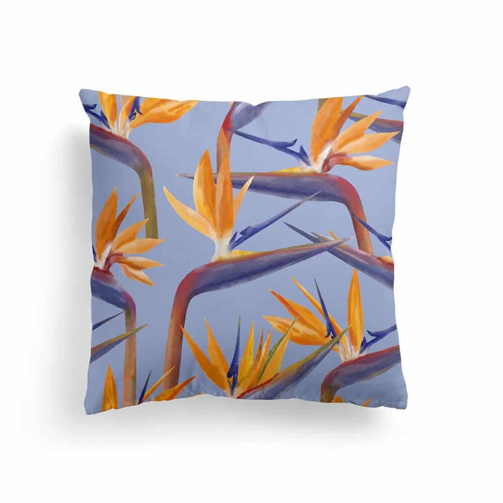 Tropical Flowers Couch Pillows