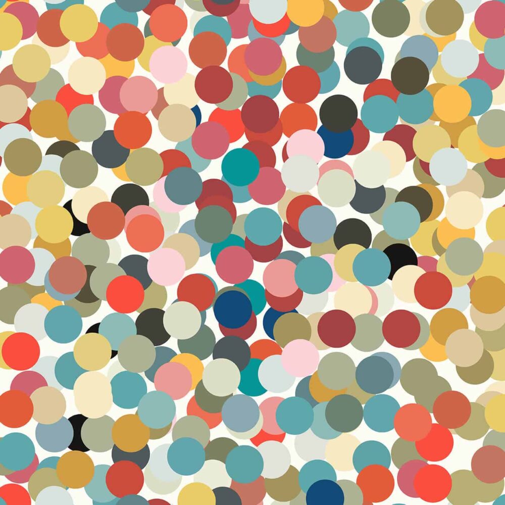 Confetti Geometric Pattern