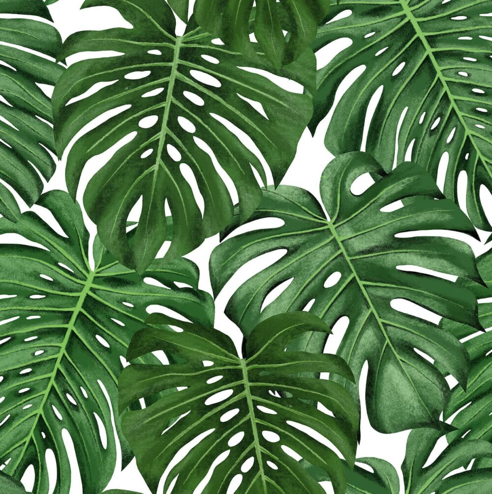 Tropical Leaves Seamless Files for Fabric