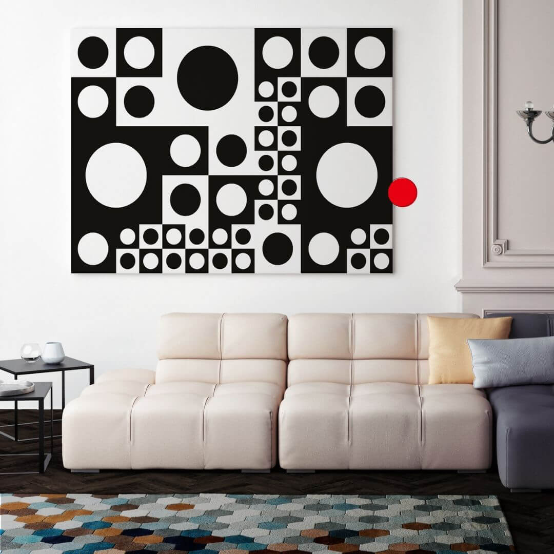 Black White Picture Abstract Art - ReStyleGraphic