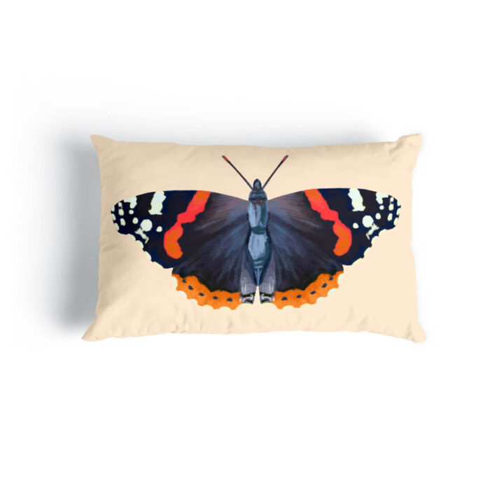 Butterfly Pillow Cover Lumbar