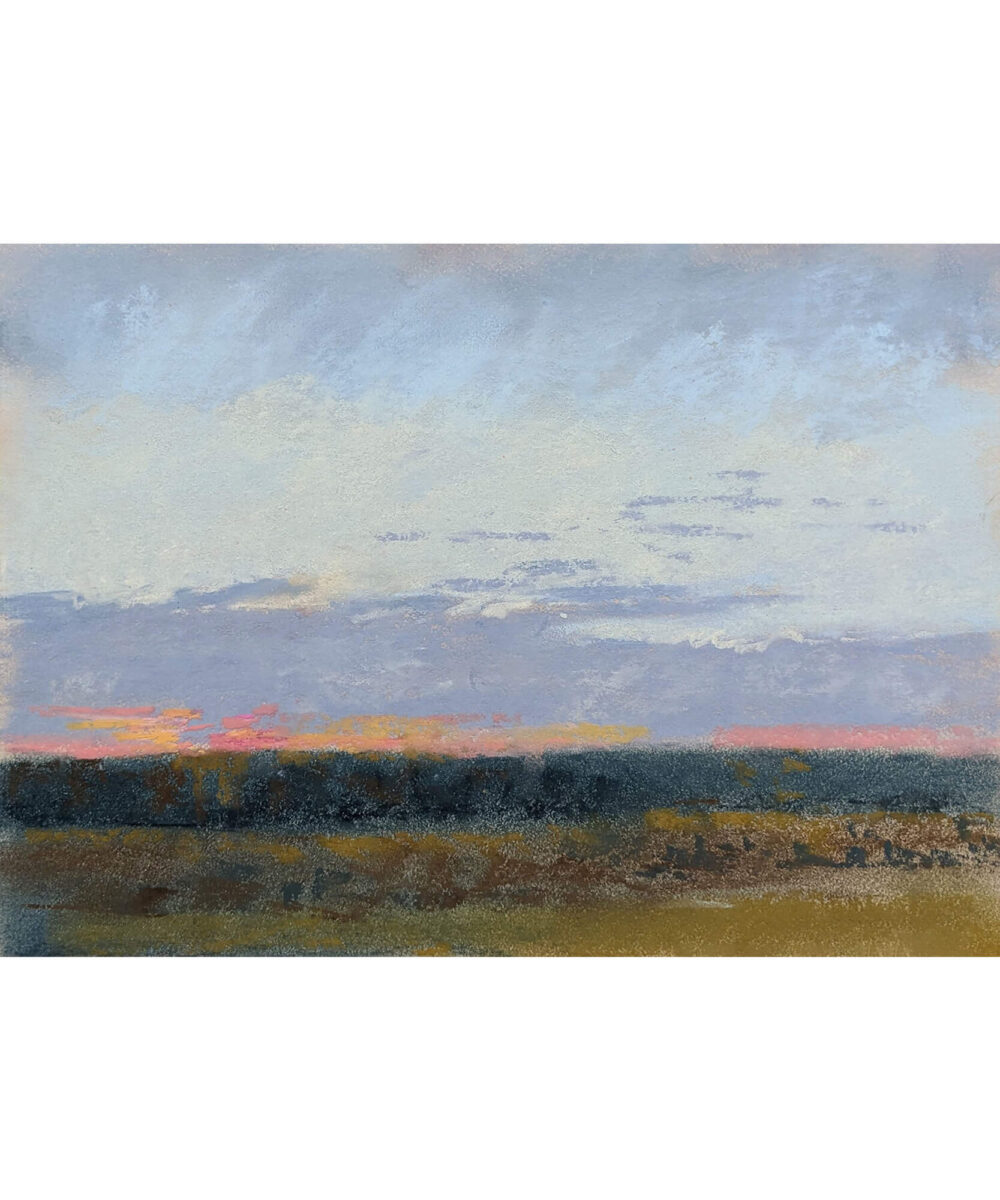 Sunset Pastel Art