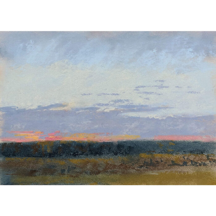 Sunset Pastel Art