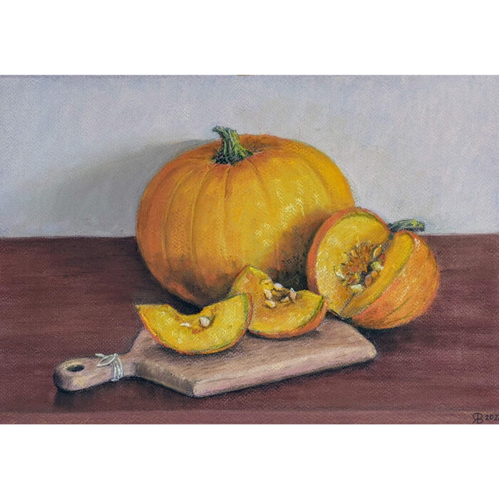 Still Life with Pumpkin Painting