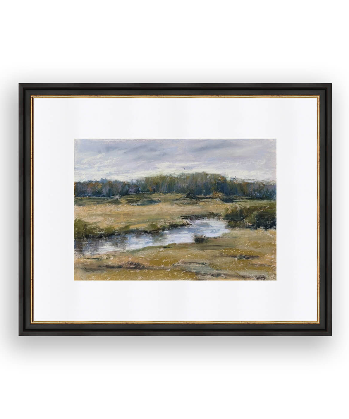 River Pastel Landscape - ReStyleGraphic