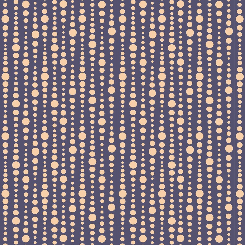 Line Dots Seamless Pattern
