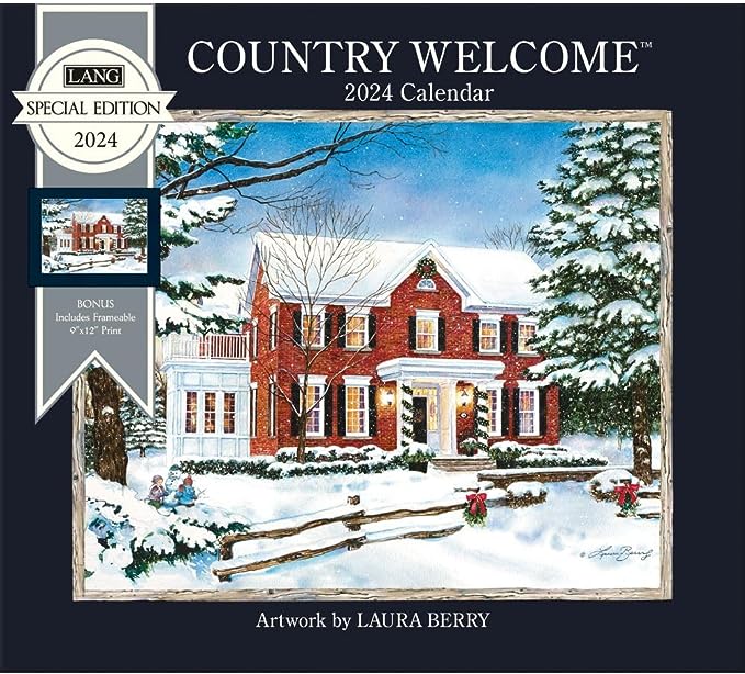 32-Lang, Country Welcome Special Edition 2024 Wall Calendar - blog