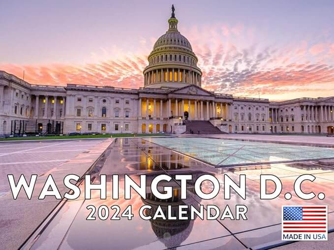 45-Washington DC Calendar 2024 - blog