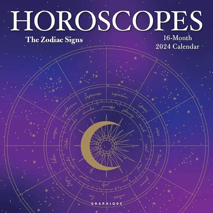 47-Graphique 2024 Horoscopes Wall Calendar - BLOG
