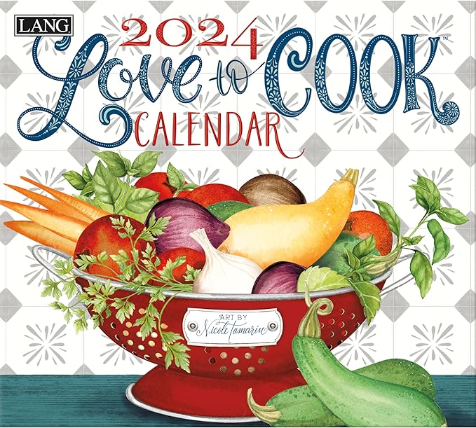 48-LANG Love To Cook 2024 Wall Calendar - blog