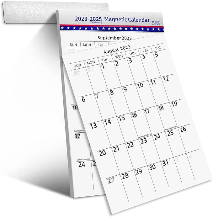57-V-ZIYAZA Calendar 2023-24 Magnetic Fridge - blog