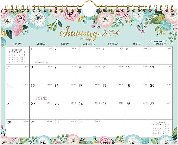 Calendar 2024 - 2024 Wall Calendar - blog
